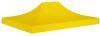 VIDAXL Partytentdak 270 g/m&#xB2, 4, 5x3 m geel online kopen