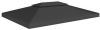 VIDAXL Prieeldak 2 laags 310 g/m&#xB2, 4x3 m zwart online kopen