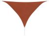 VidaXL Zonnescherm driehoekig 5x5x5m oxford stof terracottakleur online kopen