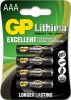 GP 3125003701 batterij Primary lithium AAA 4st. online kopen