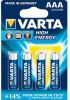 VARTA LongLife Power Alkaline AAA mini penlite 4x blister online kopen