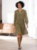 LINEA TESINI by Heine Chiffonjurk Gedessineerde jurk online kopen