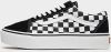 VANS Checkerboard Old Skool Platform sneaker met su&#xE8;de details online kopen
