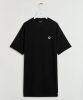 JOSH V T-shirtjurk JV ROCHELLA en borduursels zwart online kopen
