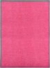 VidaXL Deurmat wasbaar 90x120 cm roze online kopen