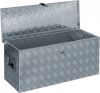 VidaXL Aluminium Kist 90, 5x35x40 Cm Zilverkleurig online kopen