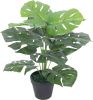 VidaXL Kunstplant met pot monstera 45 cm groen online kopen