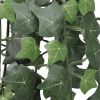 VidaXL Kunstplanten 2 st klimop 90 cm groen online kopen