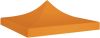 VIDAXL Partytentdak 270 g/m&#xB2, 3x3 m oranje online kopen