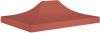 VIDAXL Partytentdak 270 g/m&#xB2, 4, 5x3 m terracottakleurig online kopen