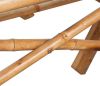 VidaXL Picknicktafel 120x120x78 cm bamboe online kopen