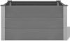 VIDAXL Plantenbak verhoogd 100x50x54 cm HKC grijs online kopen