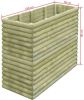 VIDAXL Plantenbak verhoogd 150x56x96 cm 19 mm ge&#xEF, mpregneerd grenenhout online kopen