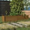 VidaXL Plantenbak verhoogd 150x31x31 cm massief grenenhout honingbruin online kopen