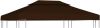 VIDAXL Prieeldak 2 laags 310 g/m&#xB2, 4x3 m bruin online kopen