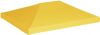 VIDAXL Prieeldak 270 g/m&#xB2, 4x3 m geel online kopen