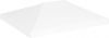 VIDAXL Prieeldak 270 g/m&#xB2, 4x3 m wit online kopen