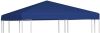 VIDAXL Prieeldak 310 g/m&#xB2, 3x3 m blauw online kopen