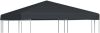VIDAXL Prieeldak 310 g/m&#xB2, 3x3 m grijs online kopen