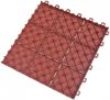 VidaXL Terrastegels 10 st 30, 5x30, 5 cm kunststof rood online kopen