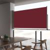 VidaXL Tuinscherm uittrekbaar 80x300 cm rood online kopen
