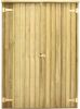 VIDAXL Tuinschuur 123x50x171 cm ge&#xEF, mpregneerd grenenhout online kopen