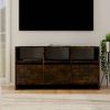 VidaXL Tv meubel 102x37, 5x52, 5 cm spaanplaat gerookt eikenkleurig online kopen