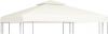 VIDAXL Vervangend tentdoek prieel 310 g/m&#xB2, 3x3 m cr&#xE8, mewit online kopen