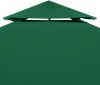 VIDAXL Vervangend tentdoek prieel 310 g/m&#xB2, 3x4 m groen online kopen