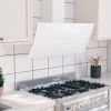 VIDAXL Wandafzuigkap 90 cm staal en gehard glas wit online kopen