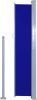 VidaXL Windscherm uittrekbaar 160x500 cm blauw online kopen