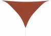 VidaXL Zonnescherm driehoekig 3, 6x3, 6x3, 6m oxford stof terracottakleur online kopen