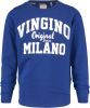 VINGINO ! Jongens Shirt Lange Mouw Maat 104 Blauw Katoen/elasthan online kopen