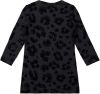 Koko Noko jurk met all over print antraciet/zwart online kopen