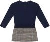 Koko Noko jurk donkerblauw/grijs online kopen