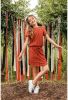 Looxs Revolution Off shoulder jurk lace terra voor meisjes in de kleur online kopen