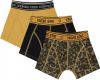 Vingino boxershort Camole set van 3 groen/geel/zwart online kopen