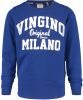 VINGINO ! Jongens Shirt Lange Mouw Maat 104 Blauw Katoen/elasthan online kopen