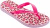 Ipanema Classic Kids teenslippers met panterprint roze online kopen