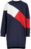 Tommy Hilfiger Trui-jurk met colourblocking en zijsplit online kopen