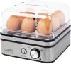 Caso E10 Elektronische Eierkoker En Stoomkoker 8 Eieren Rvs online kopen