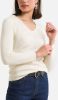 Anne weyburn Trui met V hals, fijn tricot met een uiterst zachte touch online kopen