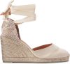 Castañer Castaner Carina Wedge Espadrilles , Beige, Dames online kopen