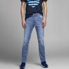 Jack & jones Slim fit jeans Glenn Original AM 815 Noos , Blauw, Heren online kopen