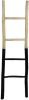 HSM Collection Decoratieve Ladder 45x4x150 Naturel/zwart Teak online kopen