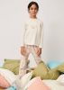 Mango Kids Lange pyjama met print in reli&#xEB;f online kopen