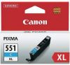 Canon inktcartridge CLI-551C-XL cyaan op blister, 695 pagina's OEM: 6444B004 online kopen