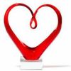 Leonardo Sculptuur hart rood 23 cm online kopen