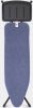 Brabantia Strijkplank B, 124x38 Cm Denim Blue Met Solide Stoomunithouder Black online kopen