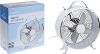 Merkloos Witte Tafel Ventilator 26 Cm Witte Kantoor/bureau Ventilatoren Van Metaal online kopen